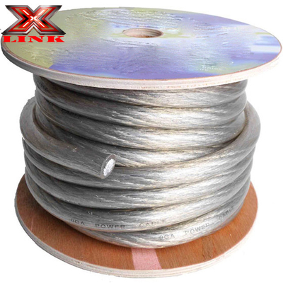 پنبه آب ضد آب OFC 4 AWG بزرگ 1/0 گج سیم برق صوتی خودرو برای عملکرد