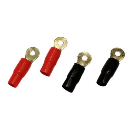 1/0 AWG لگز های مس قوطی شده حلقه ی پایانی اتصال دهنده با کاهش گرما