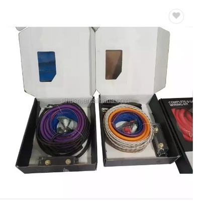 ارتقاء صدا ماشین خود را با Walmart 8AWG 4AWG 0AWG ماشین آمپر سیم کشی کیت RCA کانکتور