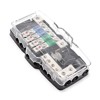 0 awg 12V Multi-functional Mini ANL Fuse Box توزیع بلوک برای وسایل نقلیه