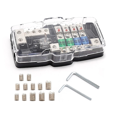 0 awg 12V Multi-functional Mini ANL Fuse Box توزیع بلوک برای وسایل نقلیه