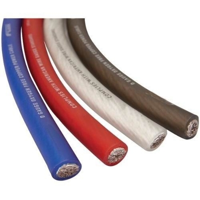 0gauge OFC Car Audio Power Wire هر رنگی مواد هدایت کننده آلومینیومی مس پوشانده
