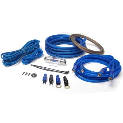 12 ولت ولتاژ ثابت OFC مس 4 گج آمپلرهای صوتی خودرو و زیرنویس های نصب کیت سیم کشی با ژاکت PVC