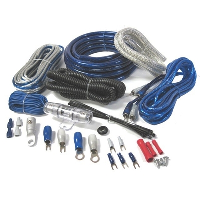 پالتوی PVC 0 4 8 10awg Gauge Auto Car Amp Amplifier Wiring Kit با نوع کانکتور RCA