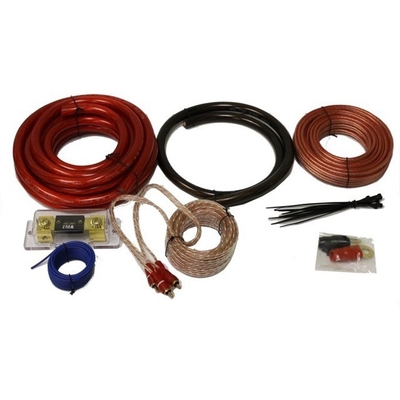 پالتوی PVC 0 4 8 10awg Gauge Auto Car Amp Amplifier Wiring Kit با نوع کانکتور RCA