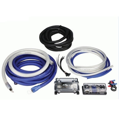 پالتوی PVC 0 4 8 10awg Gauge Auto Car Amp Amplifier Wiring Kit با نوع کانکتور RCA