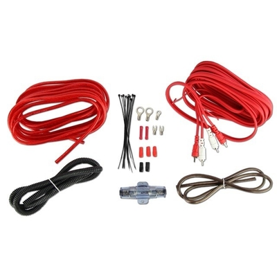 پالتوی PVC 0 4 8 10awg Gauge Auto Car Amp Amplifier Wiring Kit با نوع کانکتور RCA