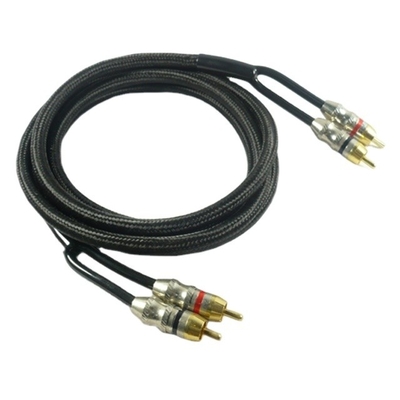 PVC Jacket RCA Cable AV برای صدای ماشین و آمپر صدای خانه