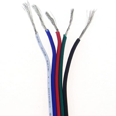 سیم مس عایق شده PVC برای روشنایی ولتاژ پایین LED و خودرو