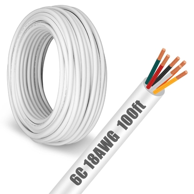 سیم مس عایق شده PVC برای روشنایی ولتاژ پایین LED و خودرو