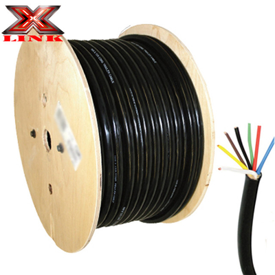 7 هسته کابل تریلر پین با 7x1.5mm2 هادی مس برهنه و طراحی غیر محافظ