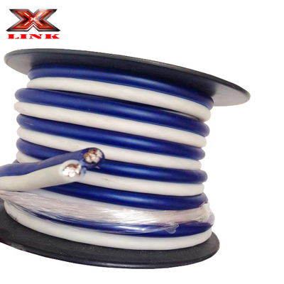 کابل اسپیکر رنگ قابل تنظیم 14AWG 8 10 12 14 16 گج کابل های سیم اسپیکر 14AWG