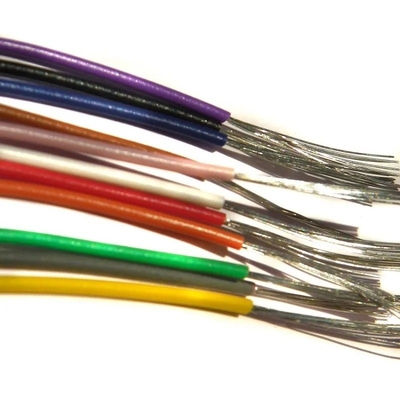 پنبه ی پی وی سی مس قفل شده UL1015 1007 تجهیزات عایق شده کابل هاک اپ سیم 0.5mm2 22AWG 26AWG 28AWG EN5075 2014