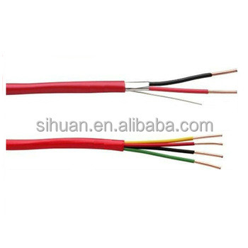 CCA 18 AWG 2/C فولدر جامد FPLR کابل هشدار آتش سوزی 1000 فوت محافظ هدایت کننده مس قرمز
