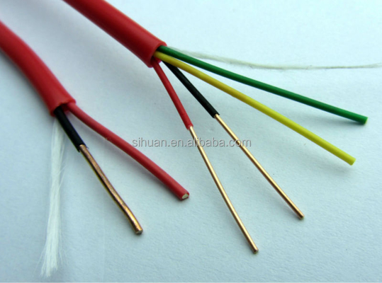 CCA 18 AWG 2/C فولدر جامد FPLR کابل هشدار آتش سوزی 1000 فوت محافظ هدایت کننده مس قرمز