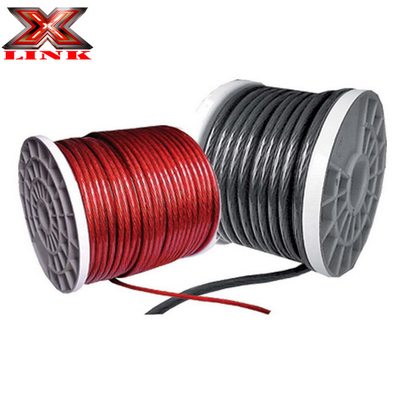 سیم برق OFC CCA 4 Gauge برای نصب سیم کشی تقویت کننده صوتی خودرو با ولتاژ پایین