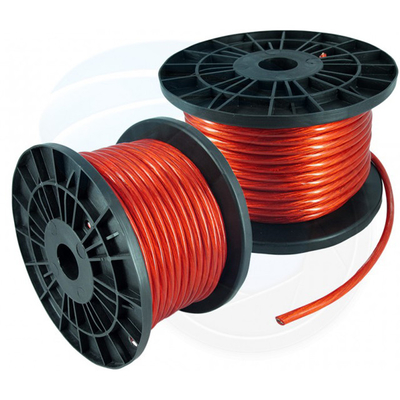 سیم برق OFC CCA 4 Gauge برای نصب سیم کشی تقویت کننده صوتی خودرو با ولتاژ پایین