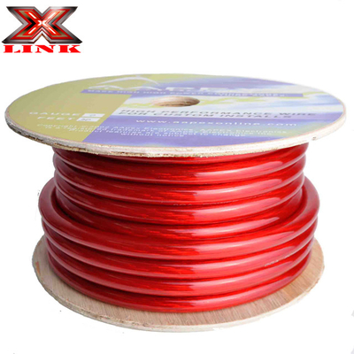 1/0 2 4 6 8 10 AWG رنگ ها خودرو برق برق کابل اصلی سیم پی وی سی جاکت