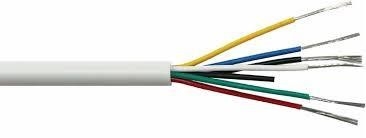 هادی مس برهنه 2c 4c 8c 12c 20c کابل هشدار آتش سوزی با عایق PVC