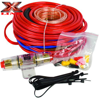 Haiyan Sihuan 4 Gauge CCA Conducer کیت تقویت کننده صوتی خودرو نصب برای وسایل نقلیه