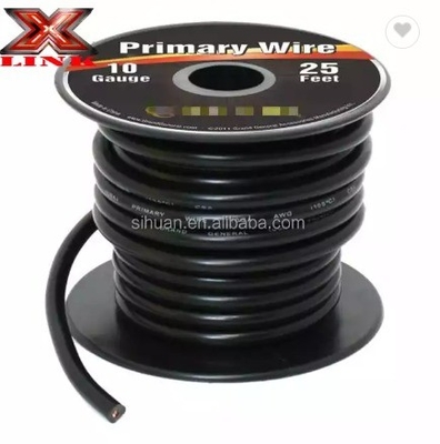 کابل برق کم ولتاژ 10awg 12awg 14awg 16awg PVC با استاندارد BS6500