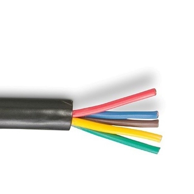 صنعتی 7 کابل تریلر هدایت کننده 10-12-14 AWG GPT نرم PVC ژاکت سیم های کد رنگ