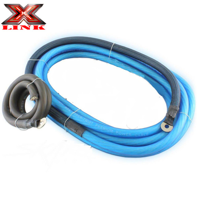 OFC Conductor 0 2 4 6 8 AWG Gauge GA Car Audio Cable Kit برای سیستم بلندگو