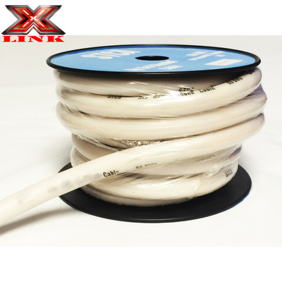 ژاکت PVC 4 AWG OFC سیم برق صوتی خودرو در هر رنگی مشخصات کامل ایالات متحده CEA-2015 سازگار