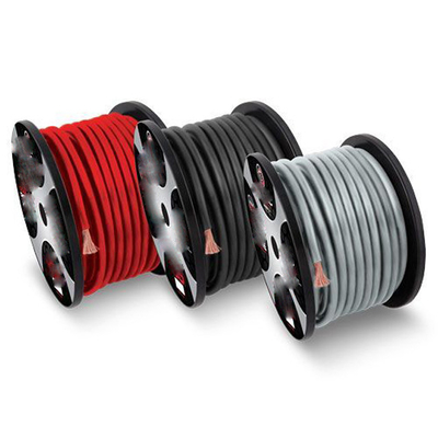 ژاکت PVC 4 AWG OFC سیم برق صوتی خودرو در هر رنگی مشخصات کامل ایالات متحده CEA-2015 سازگار