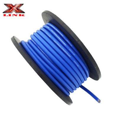 کابل برق صنعت صوتی خودرو 1/0 2 4 8 AWG گج PVC ژاکت فوق انعطاف پذیر
