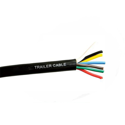 پی وی سی 7x14 گج Awg 100 کابل تریلر تراشه ای مس