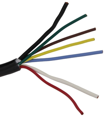 پی وی سی 7x14 گج Awg 100 کابل تریلر تراشه ای مس