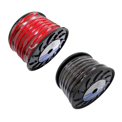 1/0 گج سایز زیاد سیم زمین قدرت قرمز با مواد عایق بندی PVC و تعداد هادی 1