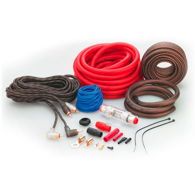 CCA/OFC 12V مشخصات استاندارد 4/8 گج انعطاف پذیر دستگاه امپیلر قدرت صوتی