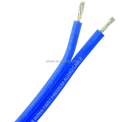 قرمز سیاه ژاکت نرم PVC اسپیکر انعطاف پذیر سیم سفارشی قطر بیرونی