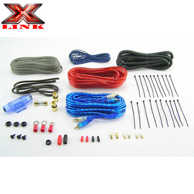 ازc بهینه سازی نصب تقویت کننده با رسانای رشته ای 4 Gauge Amp Wiring Kit