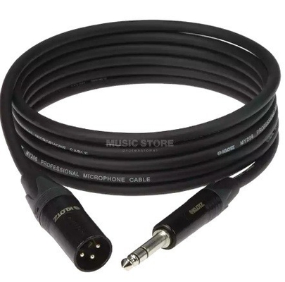 24AWG PVC عایق کشی XLR DMX کابل برای میکروفون ایستگاه رادیویی و سیستم های بلندگو