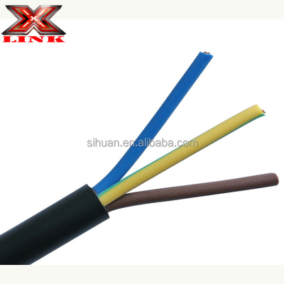 14AWG 16AWG 2.5mm 1.5mm 3 2 کابل برق مس هسته ای با عایق PVC