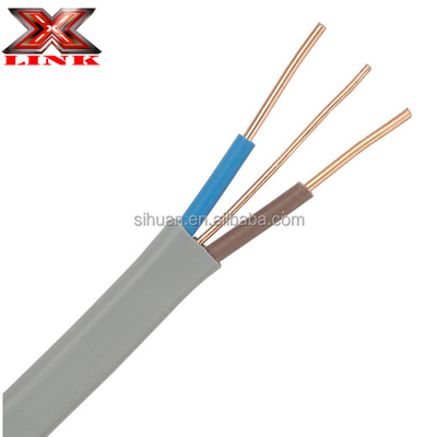 14AWG 16AWG 2.5mm 1.5mm 3 2 کابل برق مس هسته ای با عایق PVC