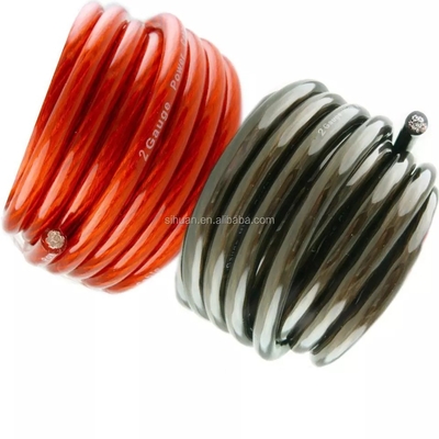 1/0 AWG Gauge کابل برق صوتی خودرو کانکتور آلومینیومی مس پوشانده برای تحویل برق