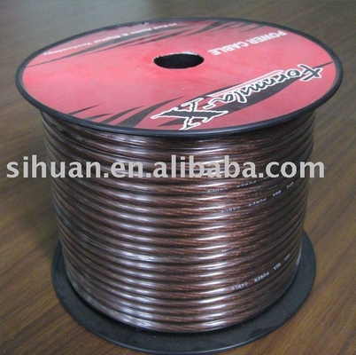 1/0 AWG Gauge کابل برق صوتی خودرو کانکتور آلومینیومی مس پوشانده برای تحویل برق