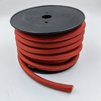 کابل برق صوتی خودرو 1/0 AWG GA Gauge جاکت PVC شفاف انعطاف پذیر برای زمین خودرو