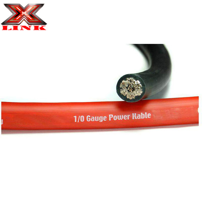 ژاکت نرم PVC فوق العاده نرم انعطاف پذیر یخ زده 0ga کابل برق آمپر ماشین سیم در هر رنگ
