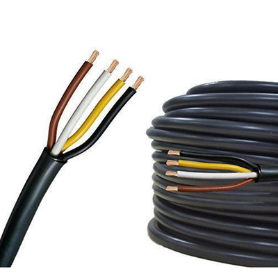 RVV کابل الکتریکی با سیم مسطح و انعطاف پذیر PVC برای نصب و نگهداری آسان در کاربردهای صنعتی