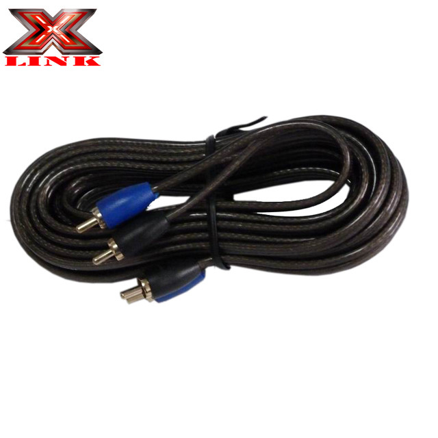کابل صوتی اتوماتیک RCA و آداپتور 0ft کابل های RCA محافظ با مواد عایق PVC