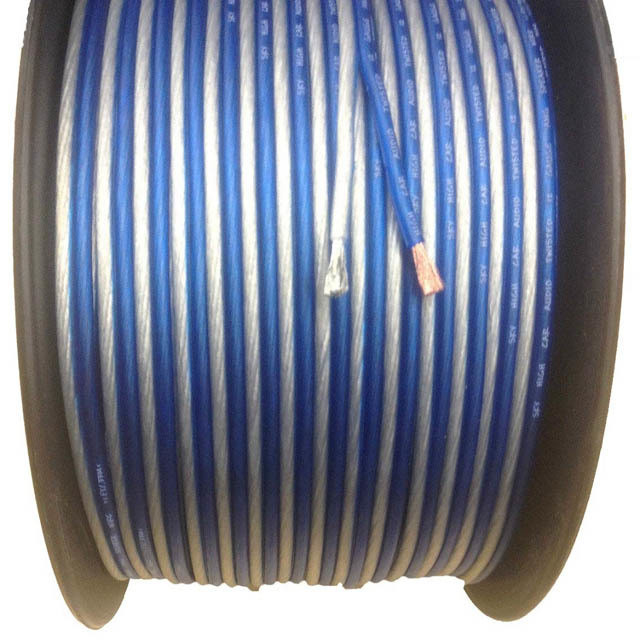8.0mm قطر بیرونی OFC اسپیکر سیم کابل صوتی ساخته شده با 99.99٪ مس بدون اکسیژن
