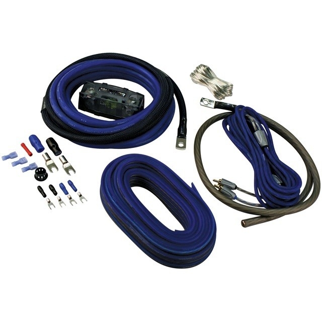 1500W تقویت کننده ماشین نصب کیت سیم کشی کابل برق تک رسان و مجموعه نگهدارنده فیوز