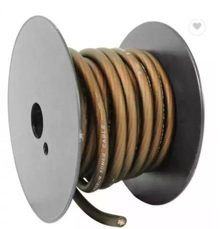 سیم برق شفاف انعطاف پذیر 1/0awg برای بهبود عملکرد صوتی خودرو و موتور