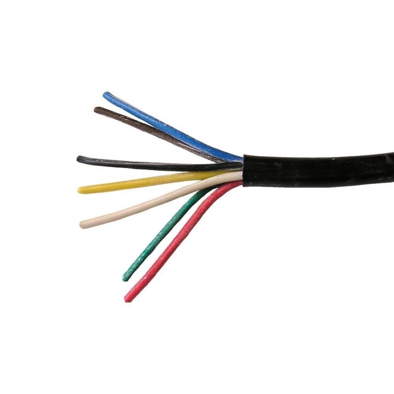 سیم کابل الکتریکی 300 ولت RVV RVV با عایق PVC و هدایت کننده مس 4.0mm
