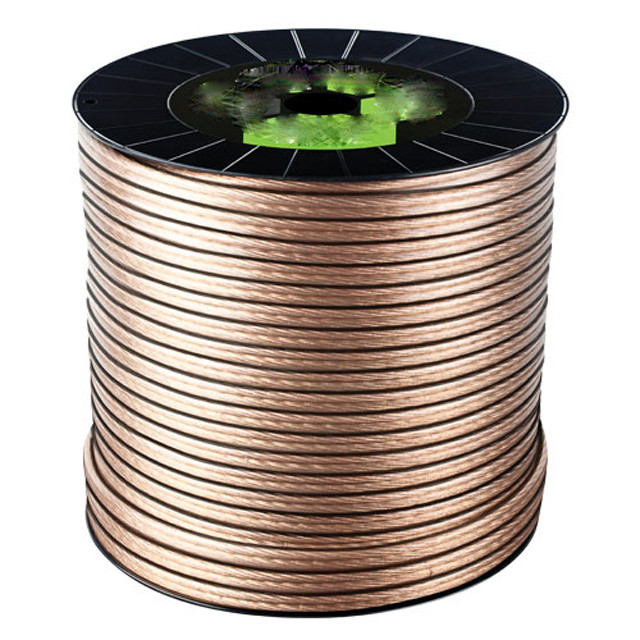 ژاکت نرم PVC 10-18 AWG GA OFC کابل سیم بلندگو OFC برای صوتی حرفه ای